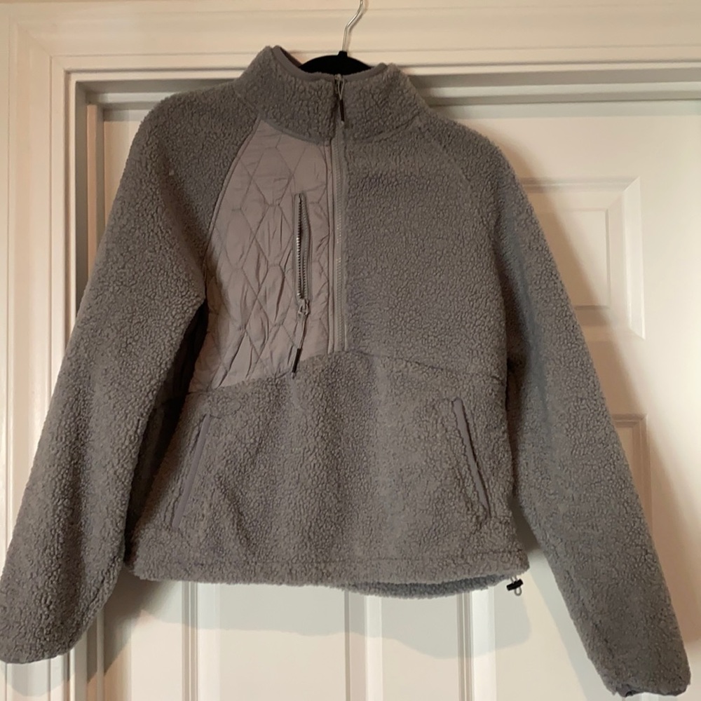 Grey thick sweater